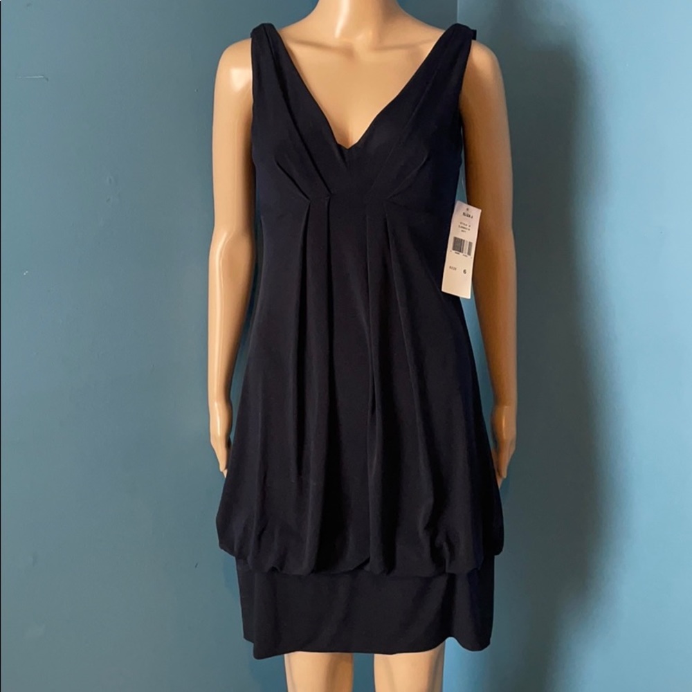 Eliza J Navy Dress